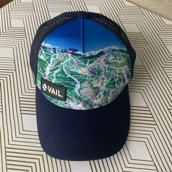 VAIL Dark Blue Cap - Picture 1 of 7